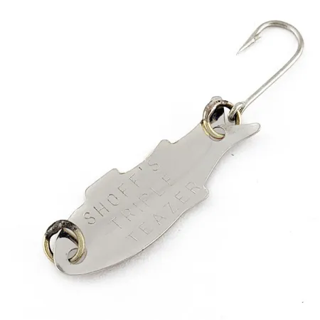 Shoff's Triple Teazer, nikiel, 1,1 g błystka wahadłowa #20628