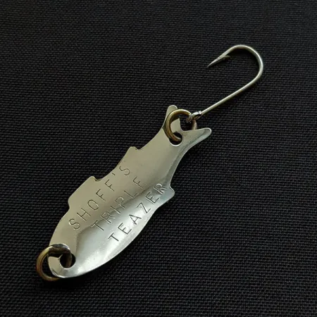 Shoff's Triple Teazer, nikiel, 1,1 g błystka wahadłowa #20628