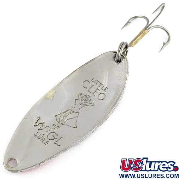 Seneca Little Cleo (Hula Girl), biała perła/czerwony/nikiel, 14 g błystka wahadłowa #20641