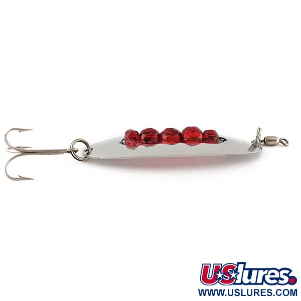 Hex Baits, nikiel/czerwone oczy, 21 g błystka wahadłowa #20665