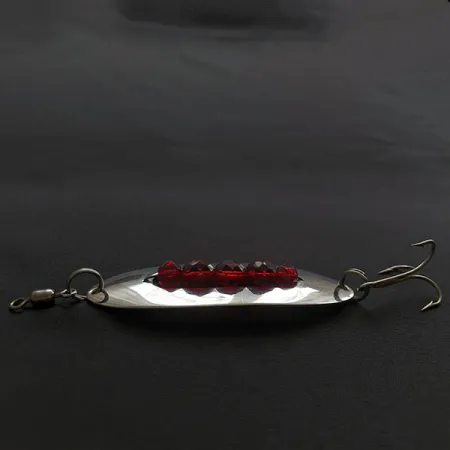 Hex Baits, nikiel/czerwone oczy, 21 g błystka wahadłowa #20665