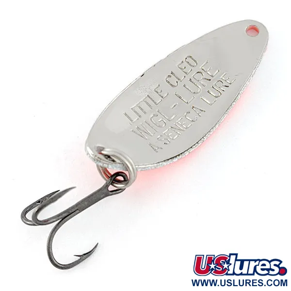  Seneca Little Cleo UV, nikiel/biały/czerwony UV, 7 g błystka wahadłowa #20676