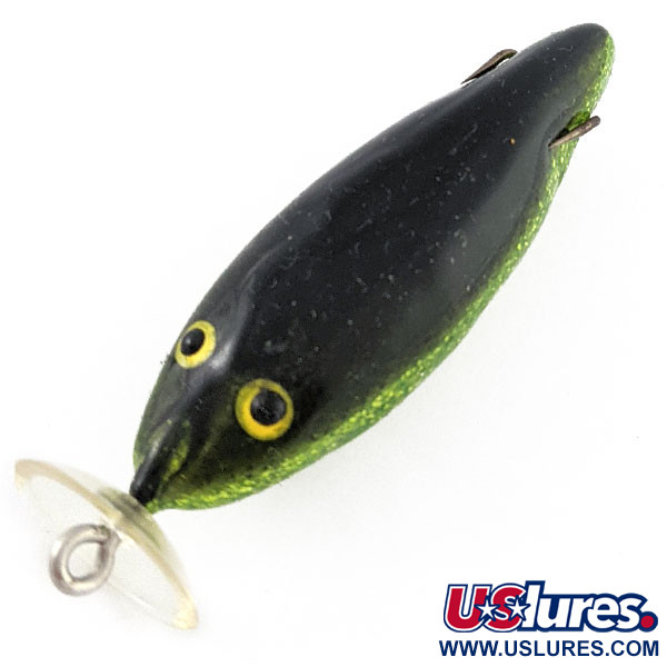 Mann's Bait  Vintage Mann’s Spitting Shad Weedless ​ Frog  , green glitter, 7 g  #20689