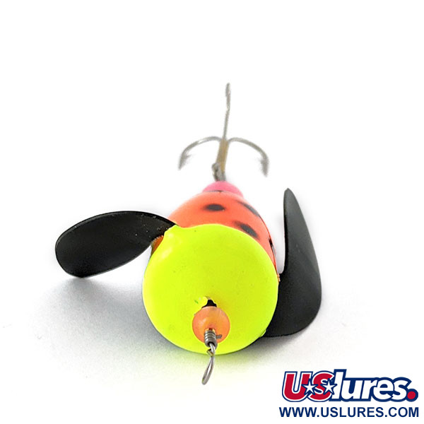 Yakima Bait Spin-N-Glo, Black Wings - Flame , 5 g  #20741