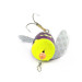 Yakima Bait Spin-N-Glo, Mylar Wings - Metallic Purple Chartreuse Tiger, 4 g  #20742