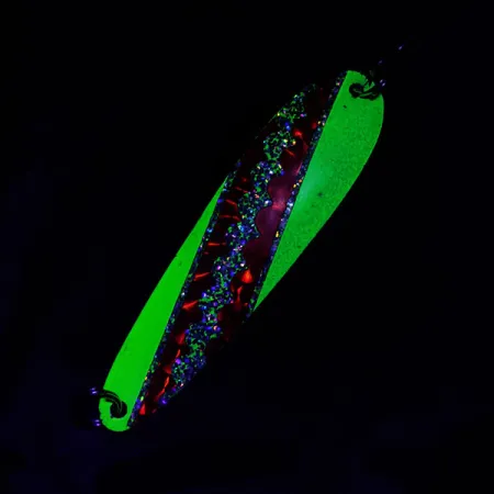 Slammer UV, czerwony/biały/żółty UV, 11,5 g błystka wahadłowa #20758