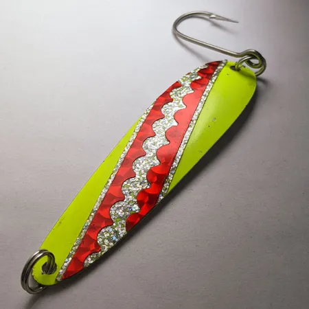 Slammer UV, czerwony/biały/żółty UV, 11,5 g błystka wahadłowa #20758