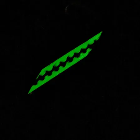 Other Avery Assassin Trolling Spoon, biały/czarny/ świeci w ciemności, 12,5 g błystka wahadłowa #20759