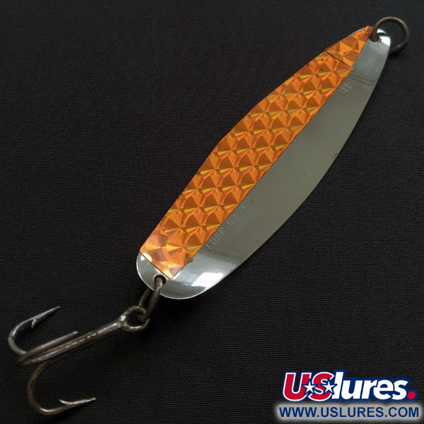 Luhr Jensen Luhr-Jensen Coyote Salmon , nikiel/pomarańczowy, 6 g błystka wahadłowa #20775