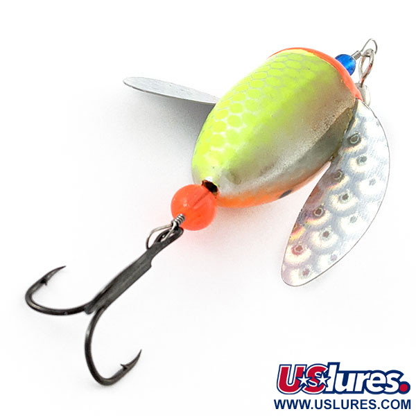 Yakima Bait Spin-N-Glo, Mylar Wings - Fire Tiger, 8 g błystka obrotowa #20786