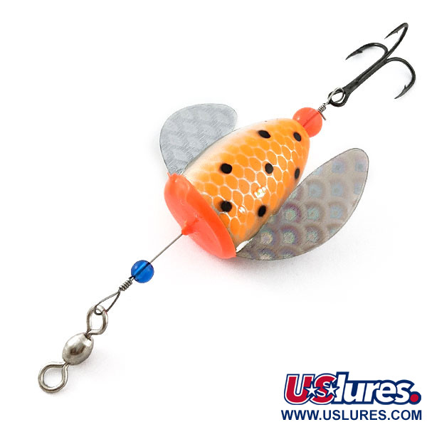 Yakima Bait Spin-N-Glo, Mylar Wings - Fire Tiger, 8 g błystka obrotowa #20786