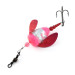 Yakima Bait Spin-N-Glo, Double Trouble UV Pink (DTUP-MP), 4 g błystka obrotowa #20833