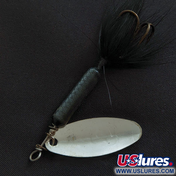 Yakima Bait Worden’s Original Rooster Tail, srebrny/czarny, 7 g błystka obrotowa #20860