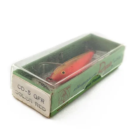 Rapala Countdown CD5 (1960s), GFR Color Red, 5 g wobler #20869