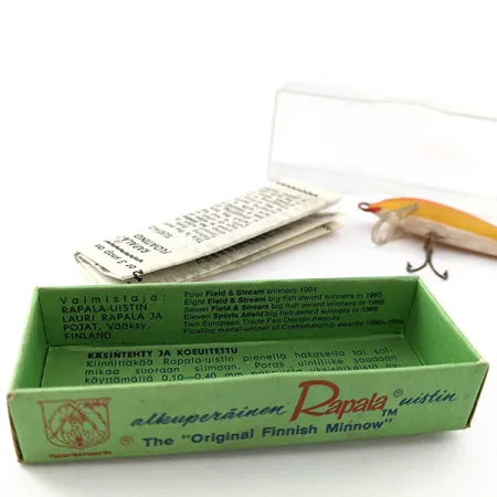 Rapala Countdown CD5 (1960s), GFR Color Red, 5 g wobler #20869