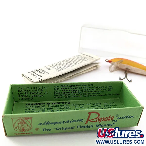  Rapala Countdown CD5 (1960s), GFR Color Red, 5 g wobler #20869