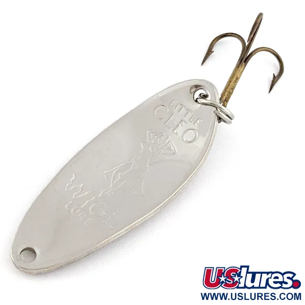 Seneca Little Cleo (Hula Girl), nikiel/zielony, 10 g błystka wahadłowa #20874