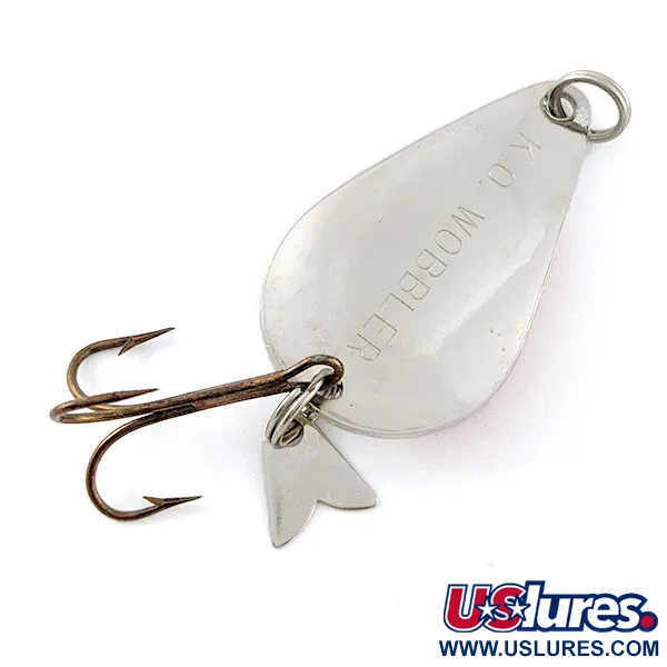 Acme K.O. Wobbler, czerwony/biały/nikiel, 14 g #20887