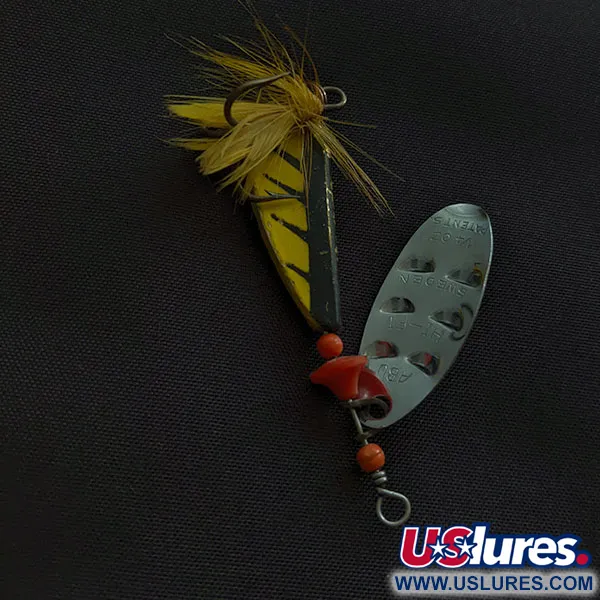 Abu Garcia Abu Hi-Fi, nikiel/żółty, 7 g błystka obrotowa #20980