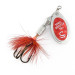 Yakima Bait Worden's Sonic Rooster Tail, nikiel/czerwony, 7 g błystka obrotowa #20981