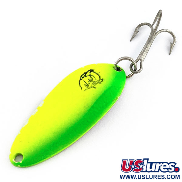 Eppinger Dardevle Devle-Dog 5300 Detroit, Lectric Lime UV, 10 g błystka wahadłowa #21001