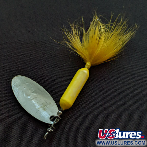 Yakima Bait Worden’s Original Rooster Tail, srebrny/żółty, 4.7 g błystka obrotowa #21051