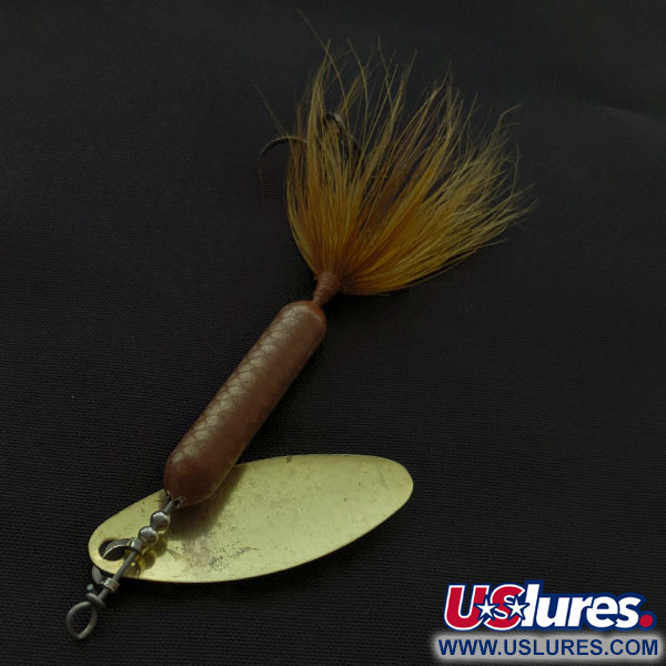 Yakima Bait Worden’s Original Rooster Tail 5, złoto/brązowy,  12 g błystka obrotowa #21099