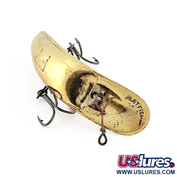 Yakima Bait Worden Flatfish F7, złoto, 4 g wobler #21121