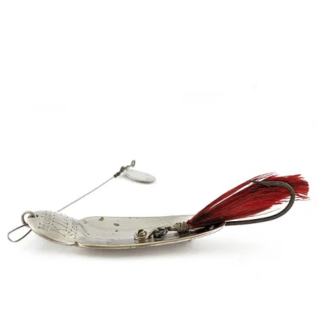 Heddon King Stanley, nikiel/czerwony, 21 g błystka wahadłowa #21122