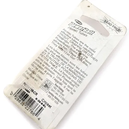 Berkley PowerBait Atomic Tubes 5 ct, Cricket, 1,75 g #21152