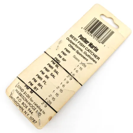 Panther Martin 4, pearl, 4 g błystka obrotowa #21159