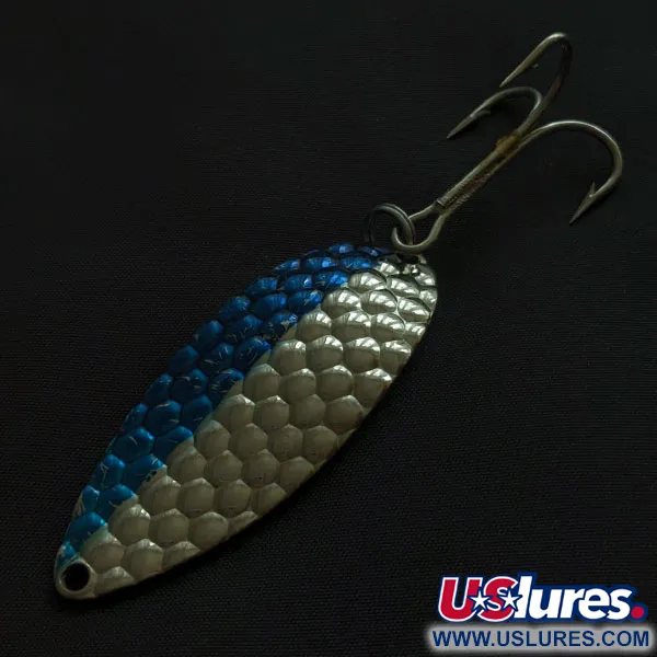 Acme Little Cleo bubbles, nikiel/niebieski, 21 g błystka wahadłowa #21168