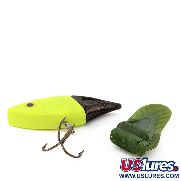 Berkley PowerBait Power Rattle, сhartreuse/czerwony/zielony, 14 g wobler #21170