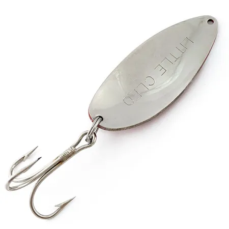 Acme Little Cleo, czerwony/biały/nikiel, 35 g błystka wahadłowa #21171