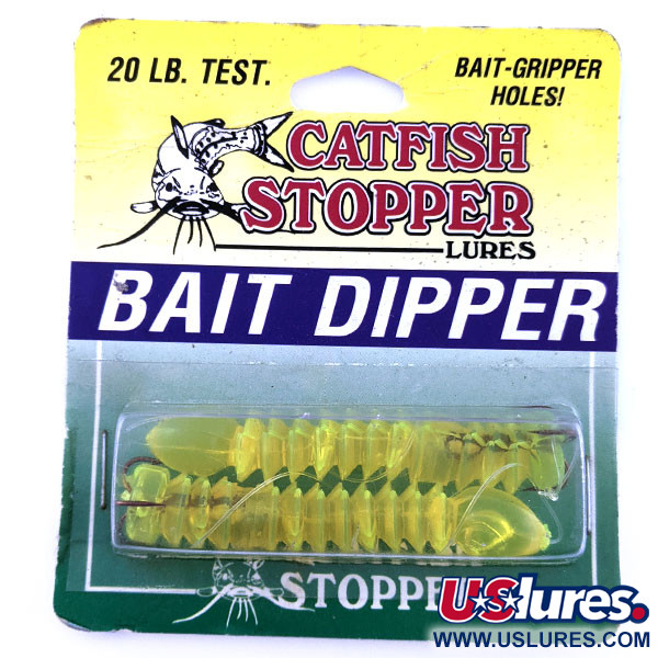 Catfish Теам Stopper Lures Catfish Stopper Lures Bait Dipper, yellow,  g  #21202