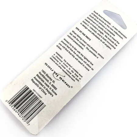 South Bend Kast-A-Way, chrome, 28 g błystka wahadłowa #21215