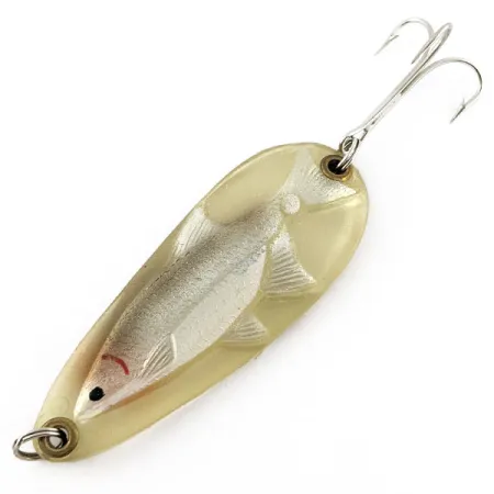 Herter's Silver Shiner Minnow Plastic Spoon (Japan)