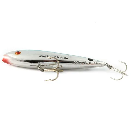 Cotton Cordell Ratt'l Spot Minnow, srebrny/niebieski, 19 g wobler #21234
