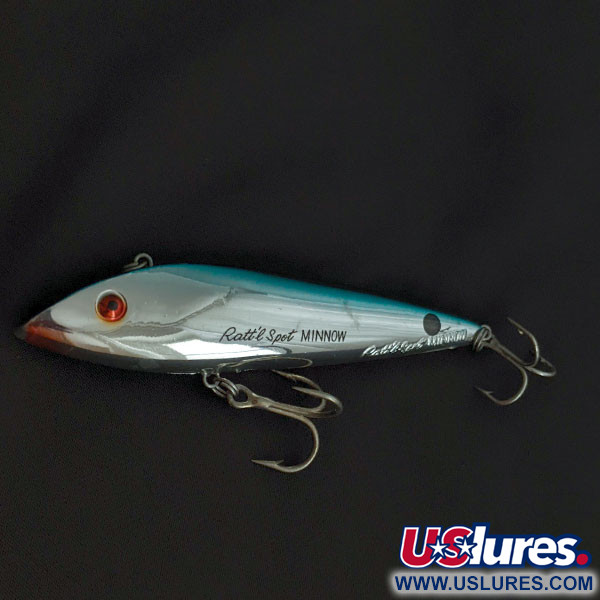  Cotton Cordell Ratt'l Spot Minnow, srebrny/niebieski, 19 g wobler #21234