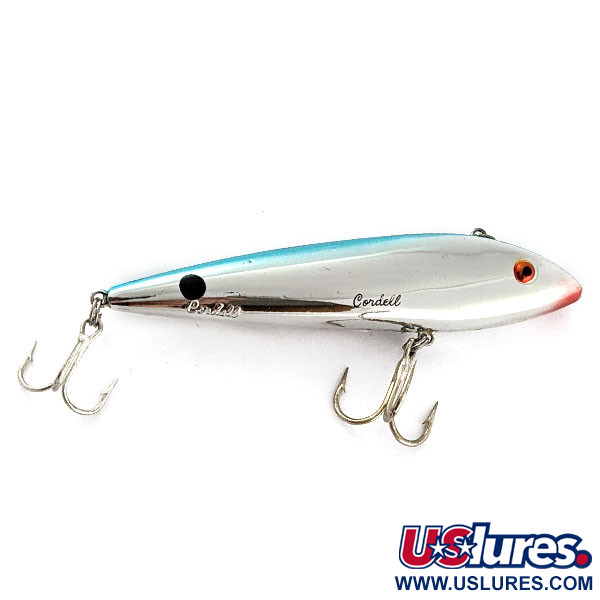  Cotton Cordell Ratt'l Spot Minnow, srebrny/niebieski, 19 g wobler #21234