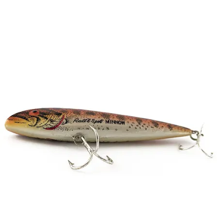 Cotton Cordell Ratt'l Spot Minnow (G-finish), G-finish, 19 g wobler #21235