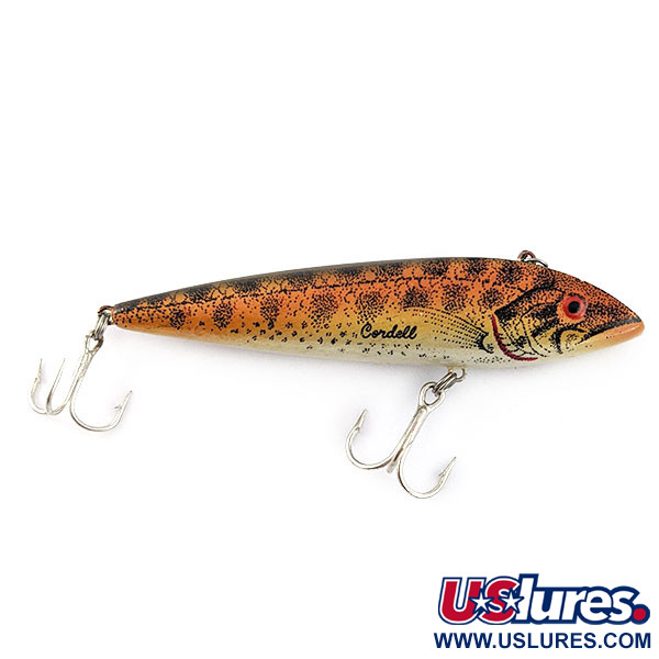  Cotton Cordell Ratt'l Spot Minnow (G-finish), G-finish, 19 g wobler #21235