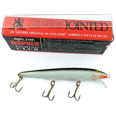 Rapala Original Floater F11, S (Silver), 6 g wobler #21281