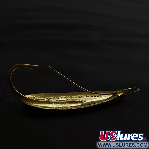  Johnson Silver Minnow, złoto, 14 g błystka wahadłowa #21347