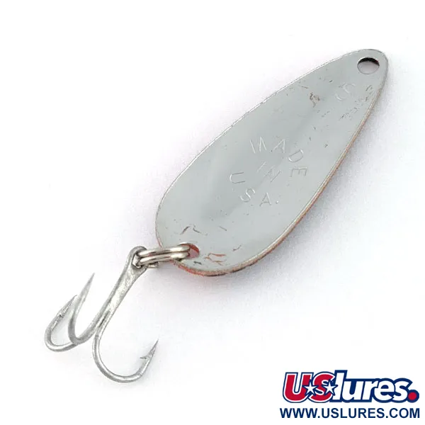  Worth Chippewa Steel Spoon, czerwony/czarny/nikiel, 6 g błystka wahadłowa #21351