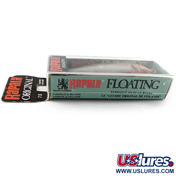  Rapala Original Floater F7, S (Silver), 4 g wobler #12360