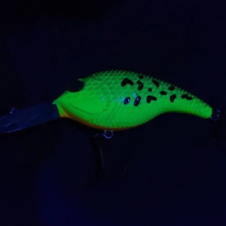 Bass Pro Shops XPS Lazer Eye Deep Diver UV, green tiger UV, 14 g wobler #21373