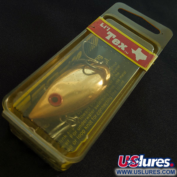  Storm Li'l TEX  (pre Rapala), metallic Copper, 12 g wobler #21392