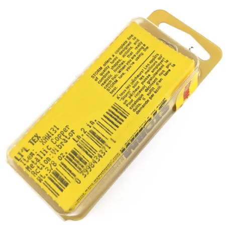 Storm Li'l TEX  (pre Rapala), metallic Copper, 12 g wobler #21392