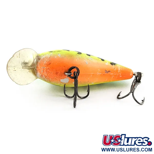  Bomber model A UV  screw tail, fire tiger UV, 9 g wobler #21406